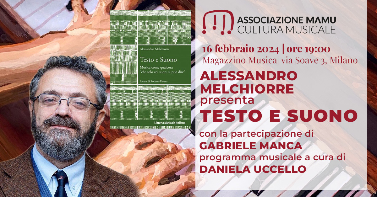 Melchiorre Testo e suono