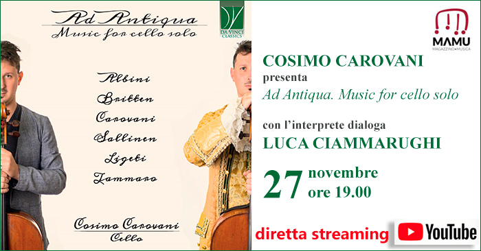 Cosimo Carovani, Luca Ciammarughi