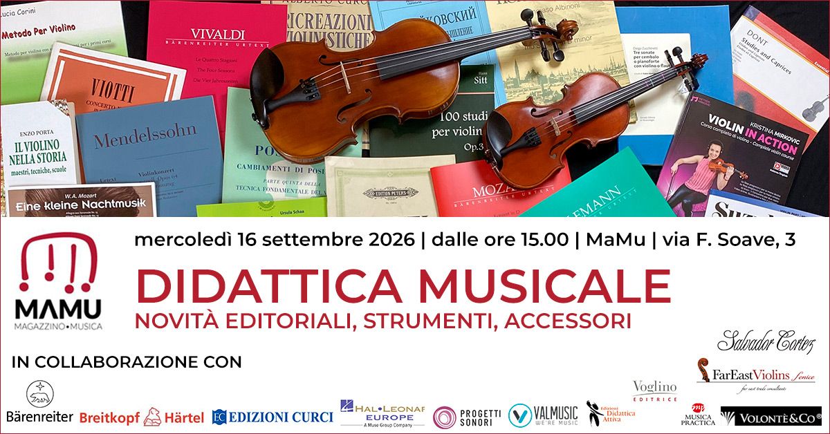 GIORNATA DELLA DIDATTICA MUSICALE 2026